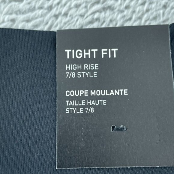 Adidas Leggings Womens S Black High-Rise 7/8 AEROREADY NWT 6007 - Picture 7 of 15